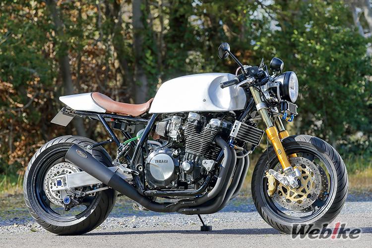 Neo Retro Spec avec Mono Suspension et pièces en aluminium : XJR1300 Custom