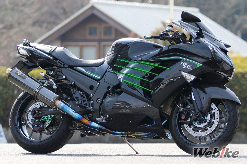 Un produit bien conçu sans être tape-à-l’œil : ZX-14R Custom