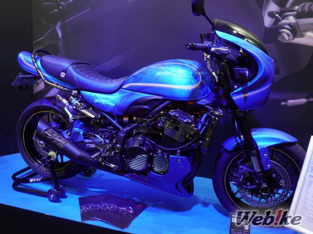Un placage noir envoûtant ! Z900RS customisée par PMC / ARCHI