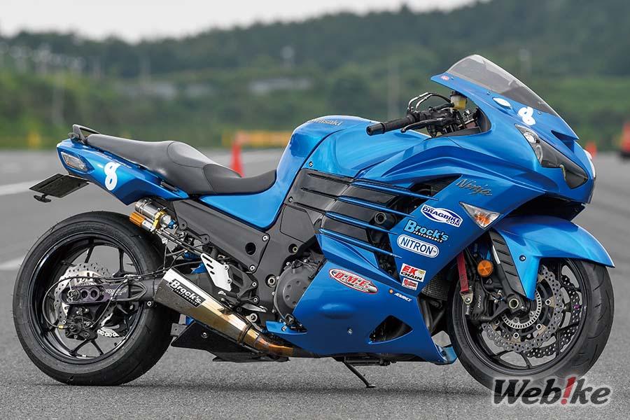 A la recherche de la vitesse avec un moteur de 1510cc et un programme NOS : ZX-14R Drag Race Custom