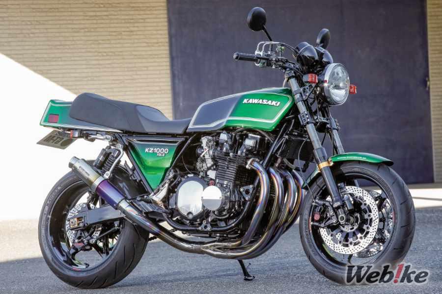 Dévoilement de la pièce maîtresse du BULL DOCK GT-M : le Z1000 MKII Custom