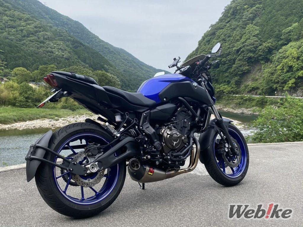 La merveille des bicylindres parallèles : YAMAHA MT-07 (FZ-07) Custom