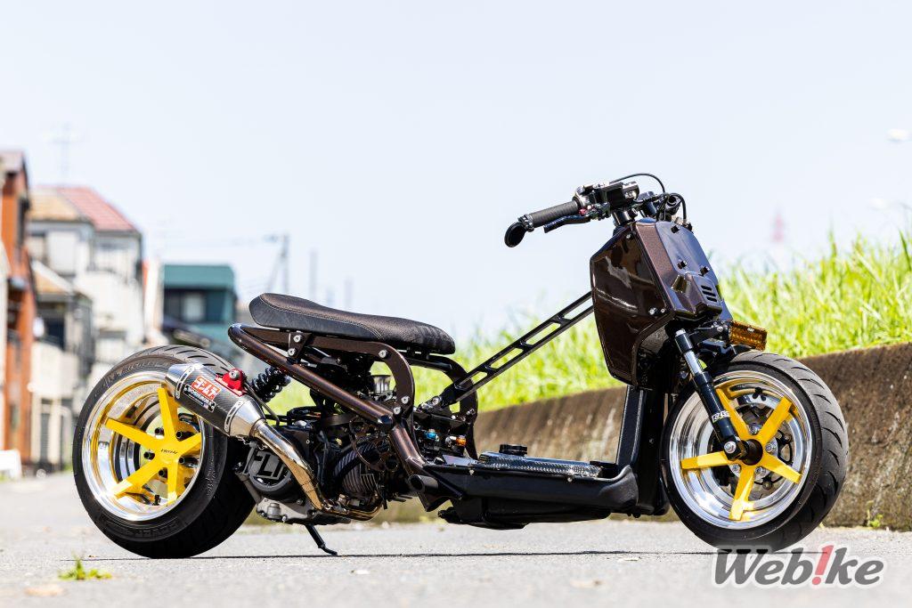 Le luxe invisible des poings américains : Honda ZOOMER Custom by SCR_WORKS