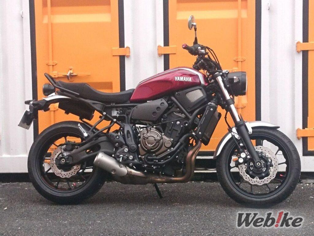 Protéger et rouler en toute confiance : YAMAHA XSR700 Custom