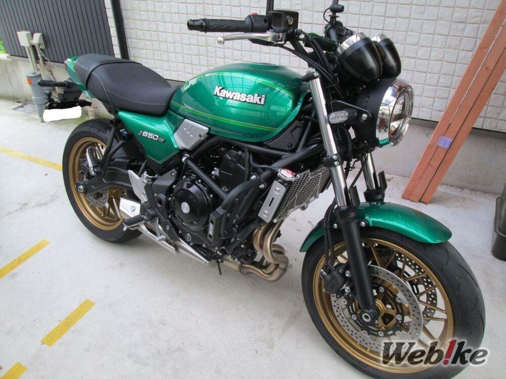 Minimiser les dégâts : KAWASAKI Z650RS Custom
