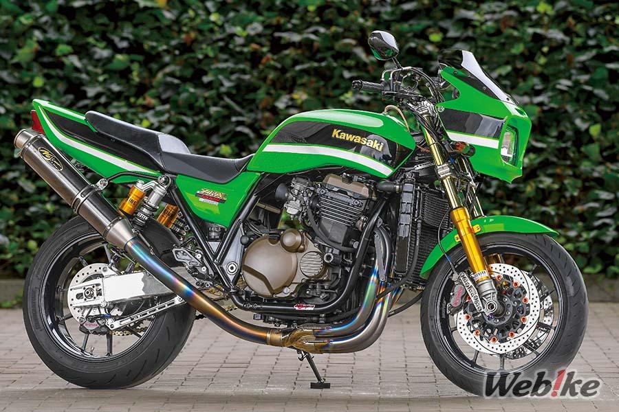 Techniques de réglage du moteur : KAWASAKI ZRX1200/R Custom par TG NAKAGAWA