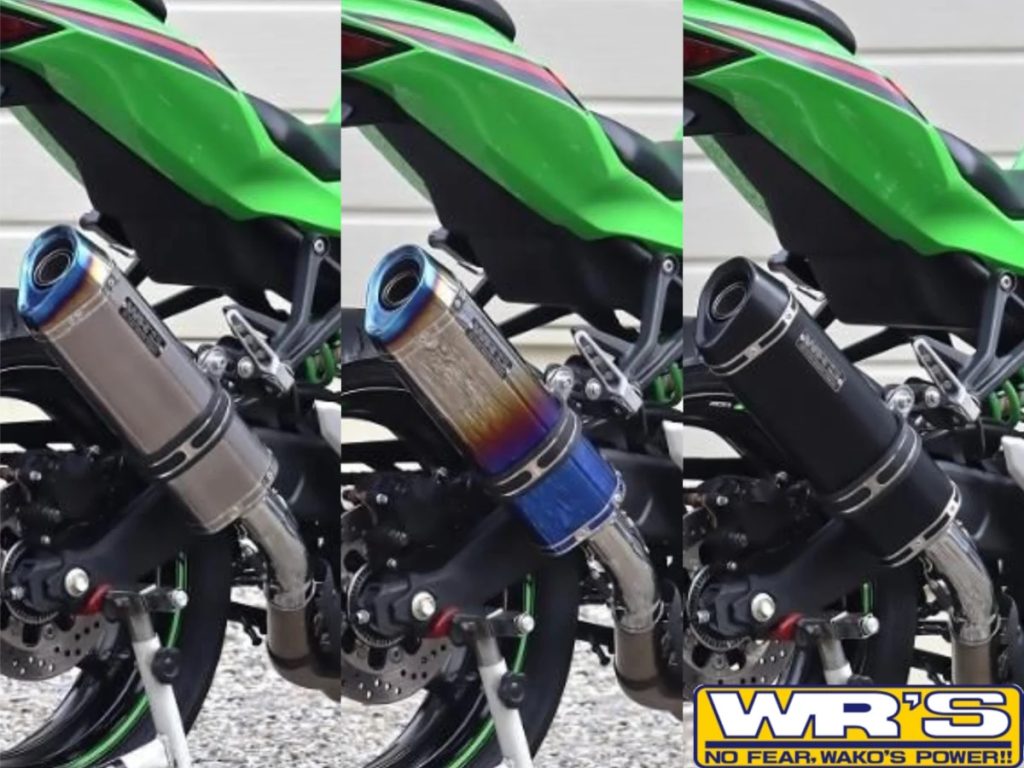 [Nouveaux produits] WR’S a sorti de nouveaux échappements pour les ZX-4R/ZX-25R !