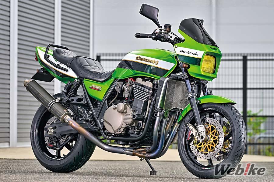 Une personnalisation discrète: KAWASAKI ZRX1200/R Custom par M-TECH
