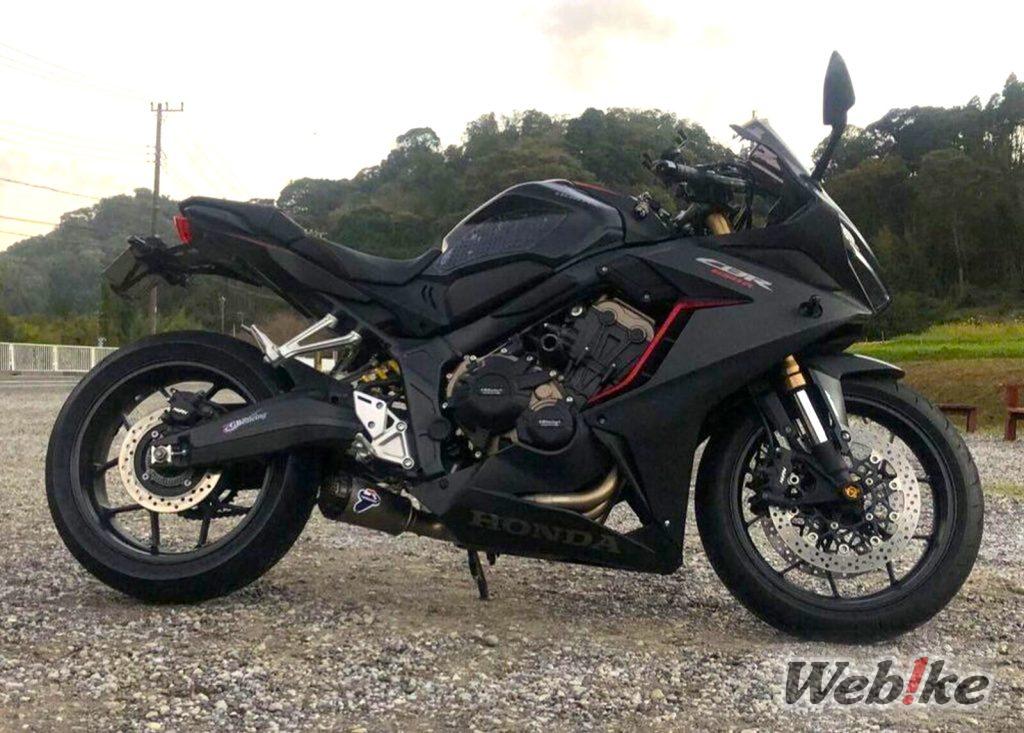 L’influence du MotoGP sur la conduite quotidienne : HONDA CBR650R Custom