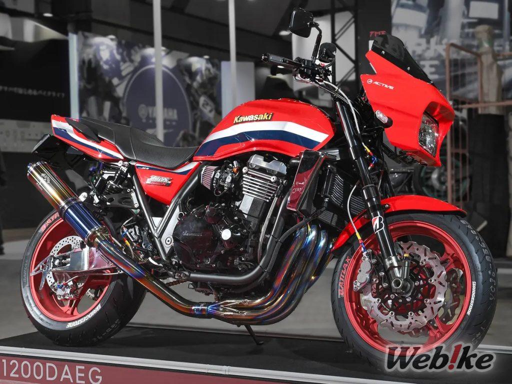 Le dernier custom DAEG d’ACTIVE est un gros Z400GP ? Un coup d’œil sur les détails !