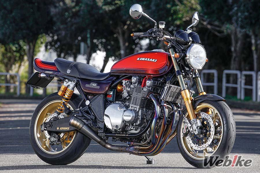 Unicité artisanale : KAWASAKI ZEPHYR1100 Custom par Shop Mellows