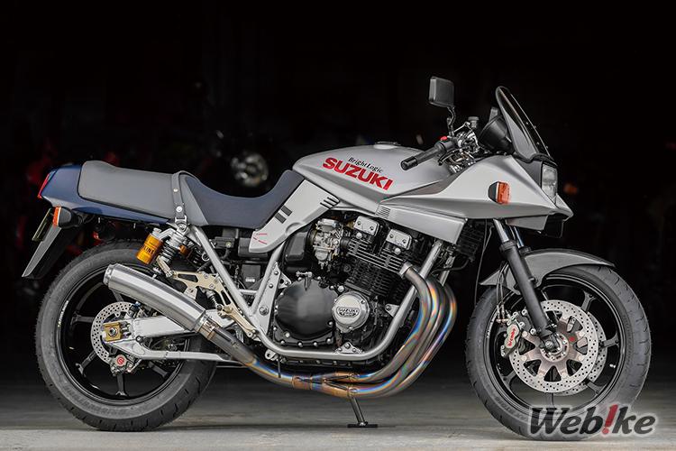 De l’état neuf à l’état parfait : SUZUKI GSX1100S KATANA Custom par BrightLogic