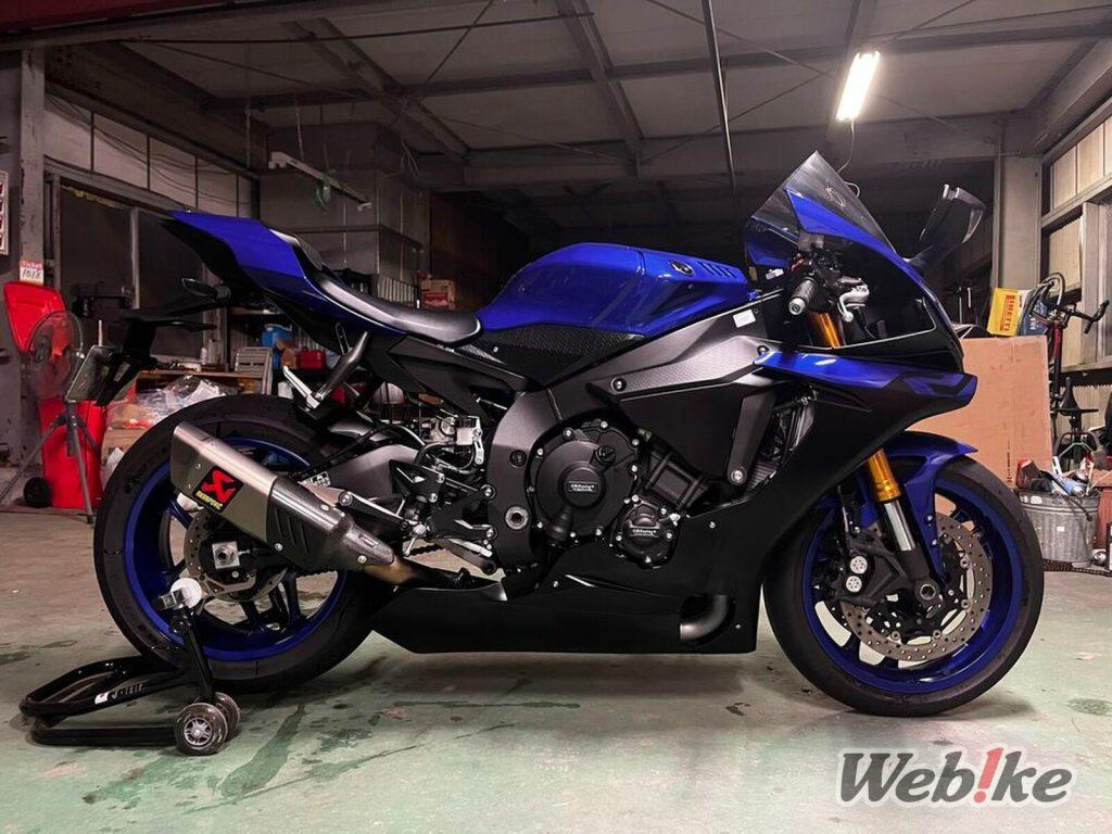 R1 prête pour la course : YAMAHA YZF-R1 Custom
