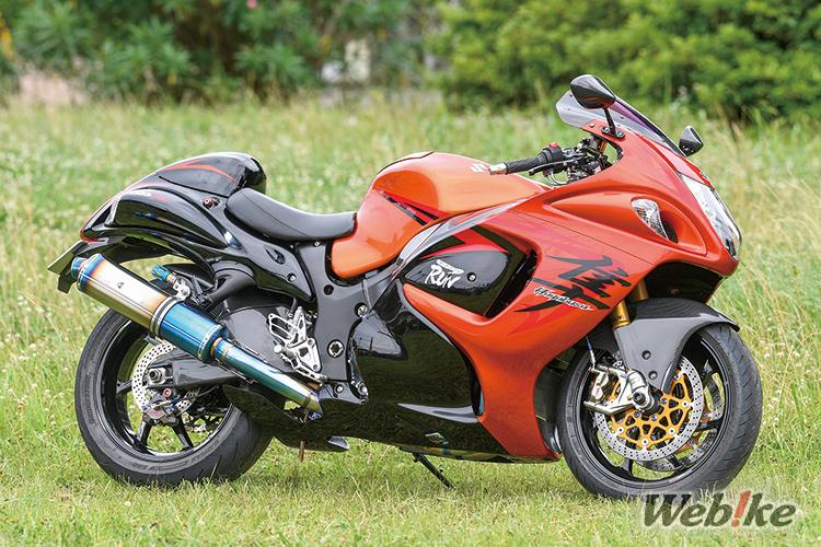 Construit pour durer : SUZUKI HAYABUSA Custom par TG-RUN