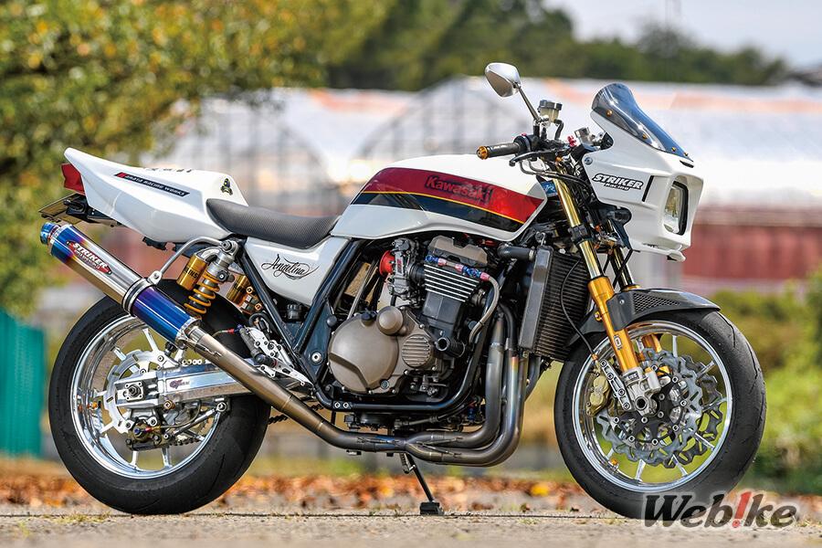 Vitesse et stabilité : KAWASAKI ZRX1200/R Custom by STRIKER