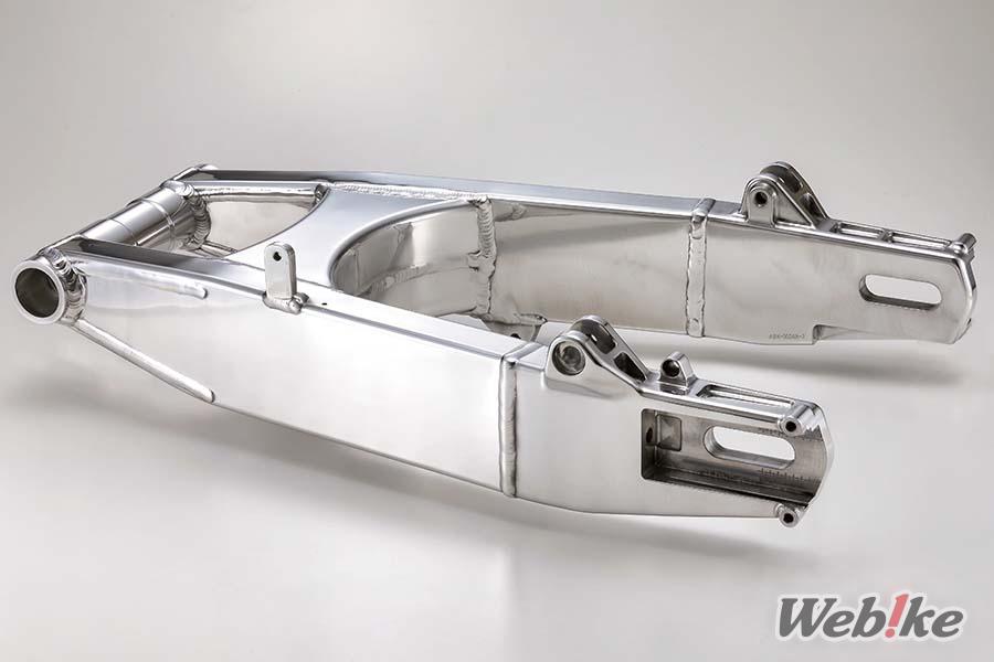 Bras oscillant creux poli ACTIVE : Bras oscillant populaire maintenant disponible pour la KAWASAKI ZRX1200 DAEG !