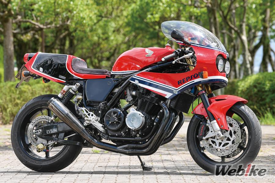 40 ans d’existence : HONDA CB750F Custom par Tajima Engineering