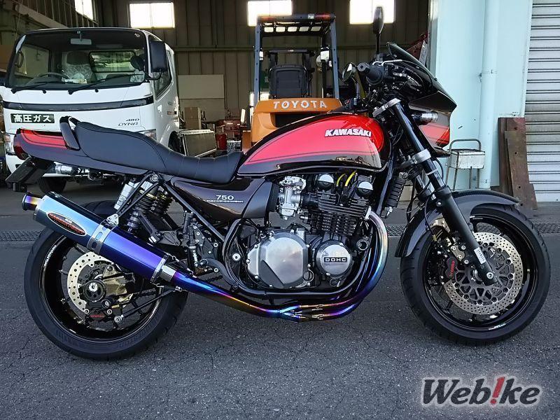 Le design classique rencontre la performance : KAWASAKI ZEPHYR750 Custom