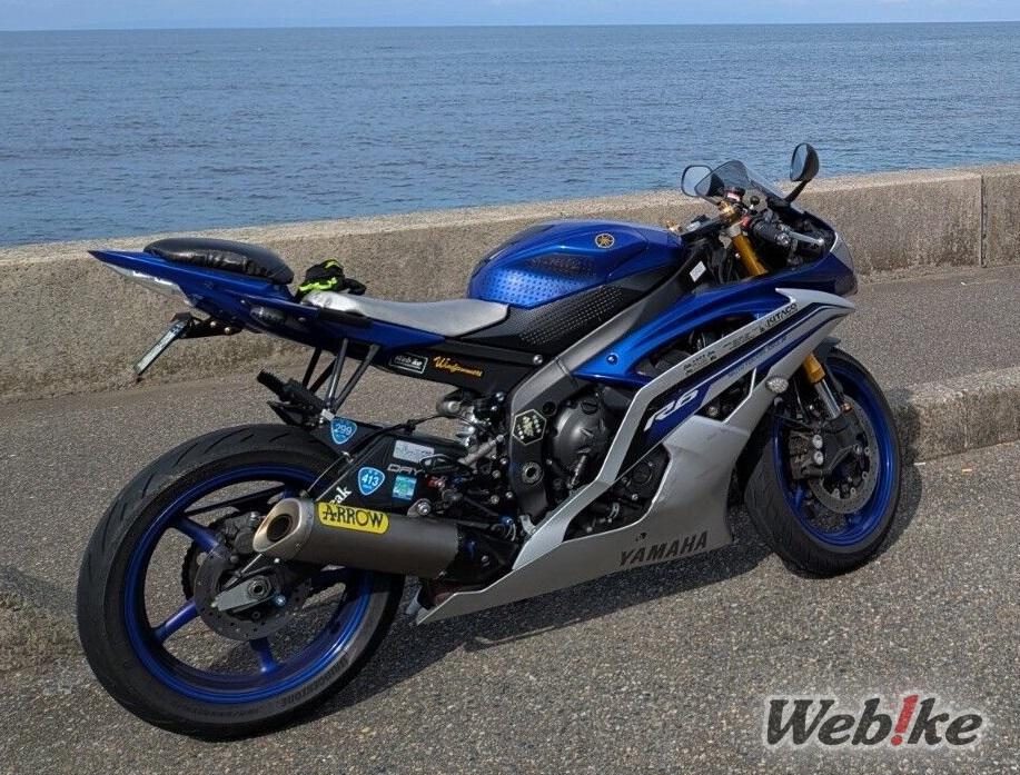 Frissons de la piste et frissons du touring : YAMAHA YZF-R6 Custom