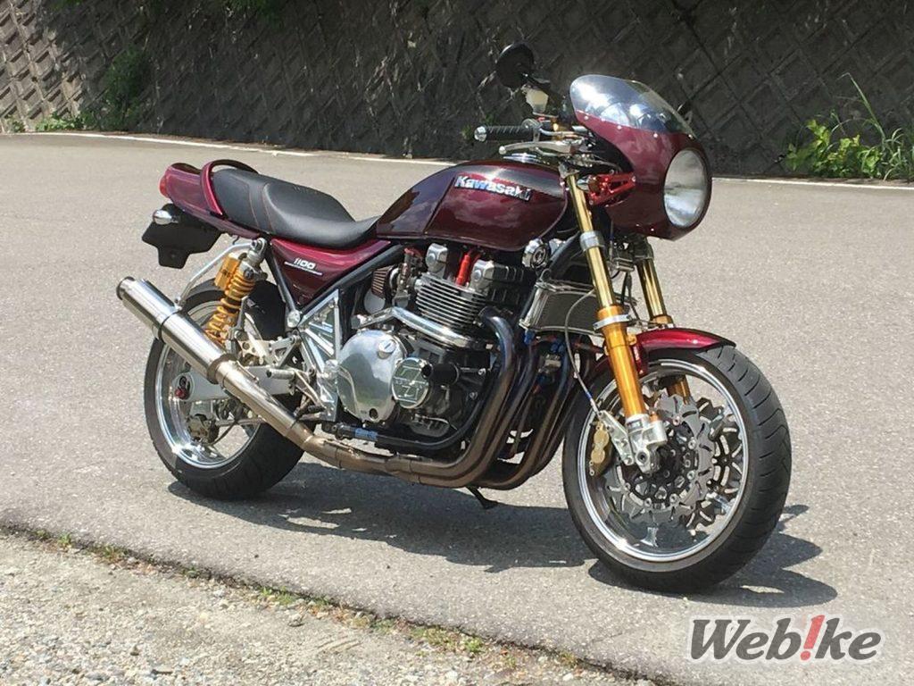 Sculpter le style avec des pièces personnalisées : KAWASAKI ZEPHYR1100 Custom