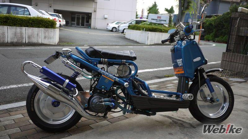 Un moteur GRAND AXIS pour le ZOOMER : HONDA ZOOMER Custom