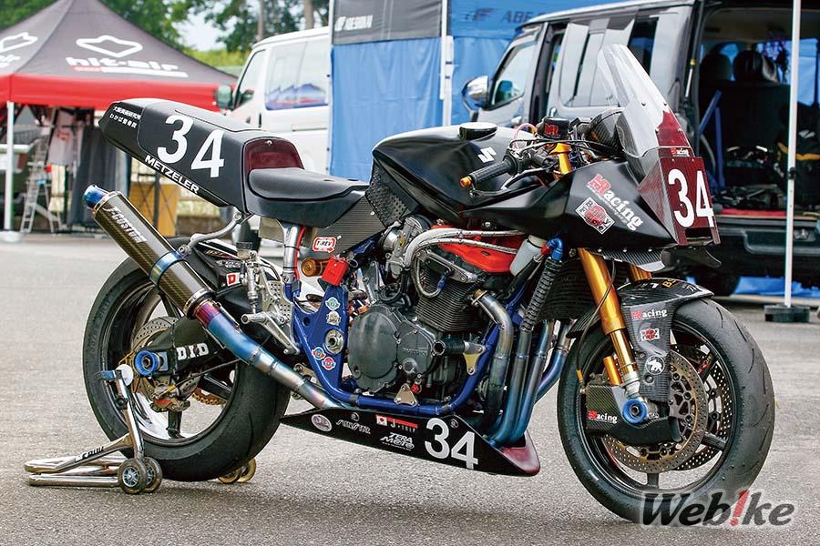 Une lame reforgée : SUZUKI GSX1100S KATANA Custom par Custom Factory Katanakaji