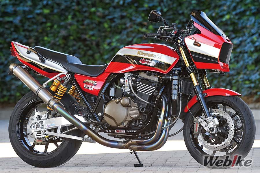 Résilience : KAWASAKI ZRX1200/R Custom par TG NAKAGAWA