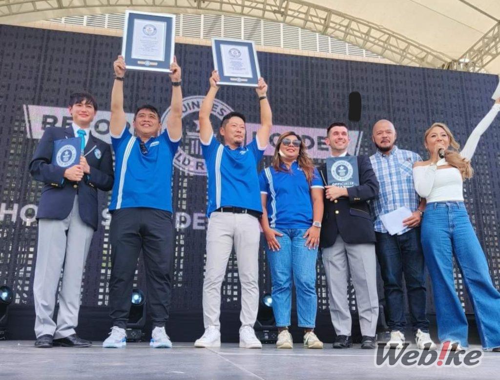 Yamaha Philippines Makes History: Breaks Two Guinness World Records in Ayala by the Bay