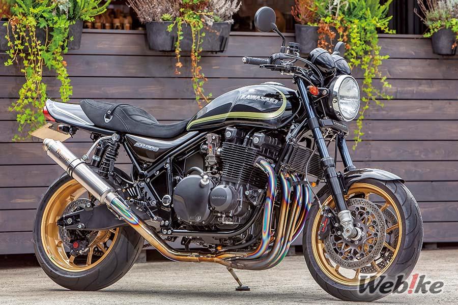 La touche de confiance : KAWASAKI ZEPHYR1100 Custom by Bagus ! moto