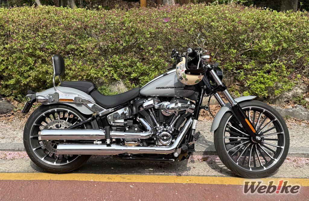 Harley-Davidson test ride event in Korea