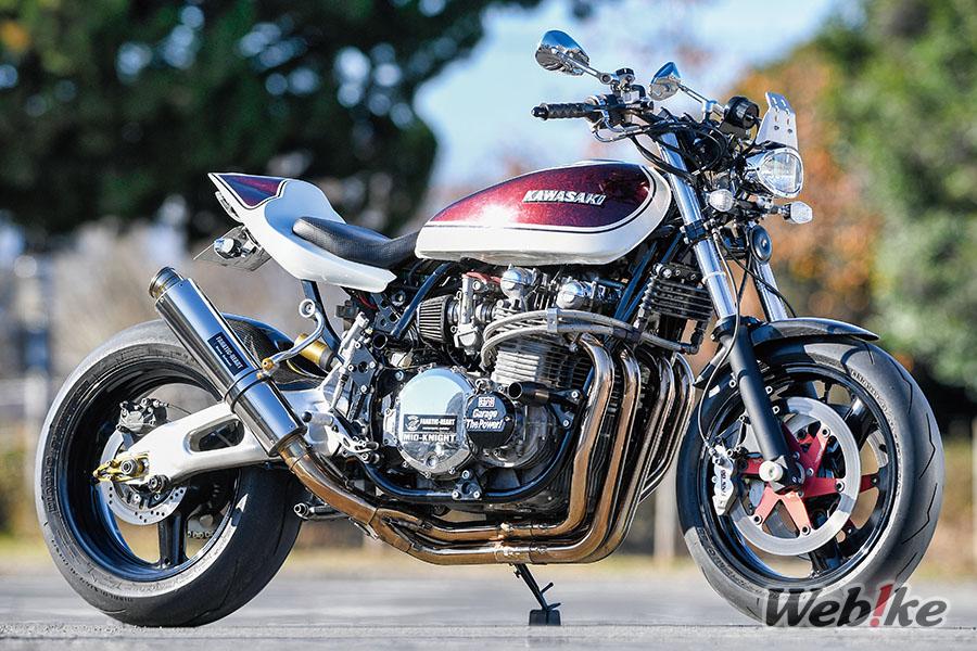 Sport-Spec Street Style : KAWASAKI Z1000LTD Custom par Fanatic Heart